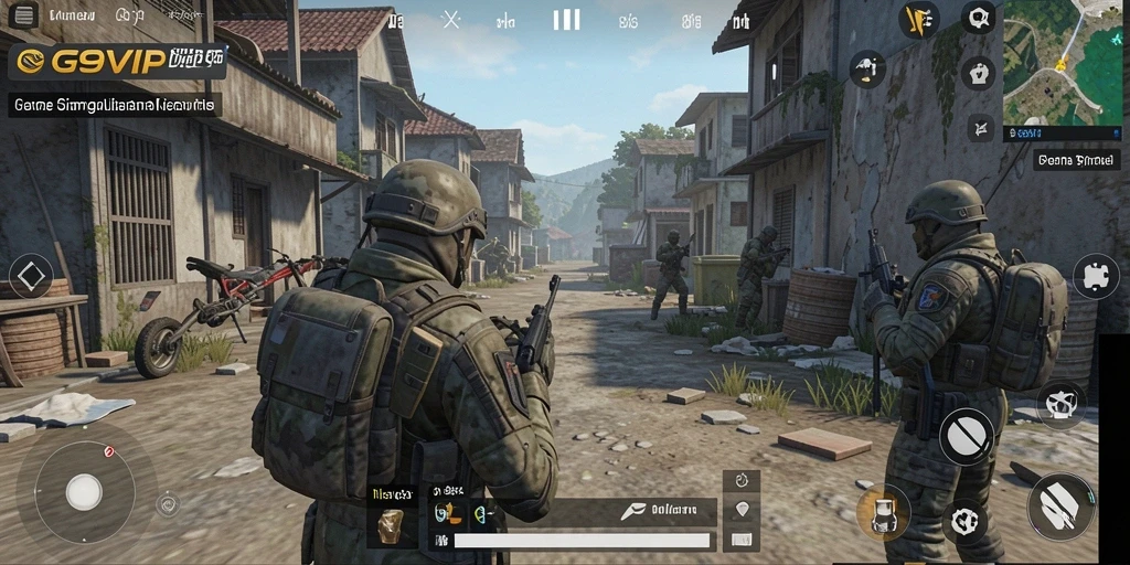 Tampilan gameplay G9VIP yang menarik dengan pengalaman simulasi yang mendalam.
