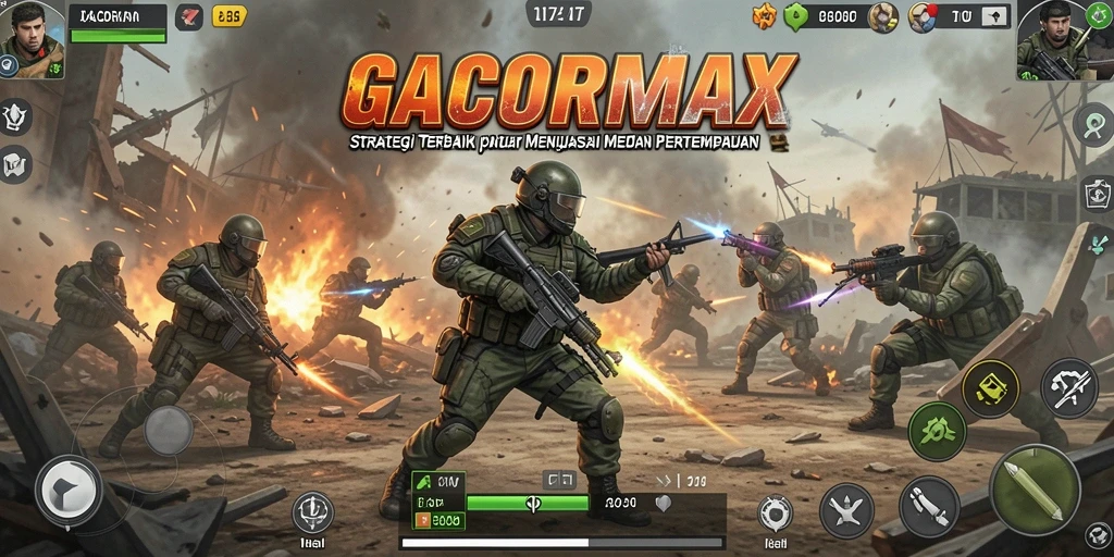 Tampilan gameplay menegangkan dalam GACORMAX dengan berbagai strategi yang digunakan.