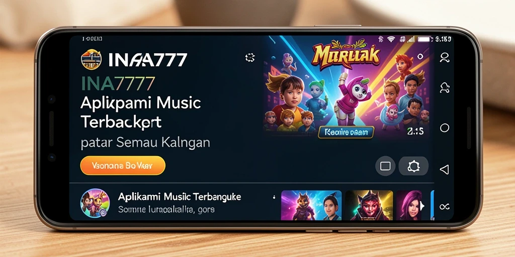 Screenshot utama INA777 menampilkan pengalaman mendengarkan musik yang menyenangkan.
