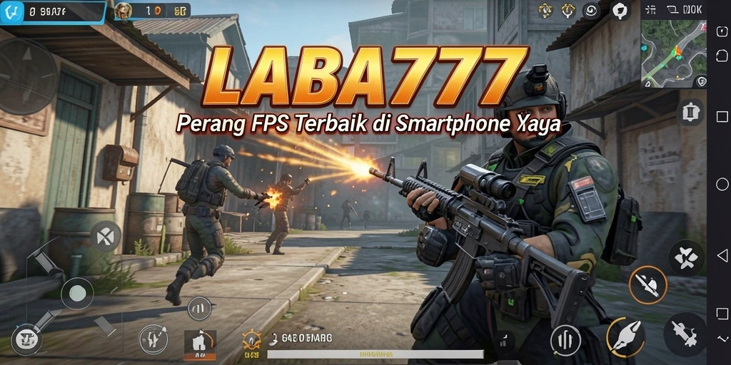 Tampilan luar biasa dari gameplay FPS LABA777 yang menegangkan.