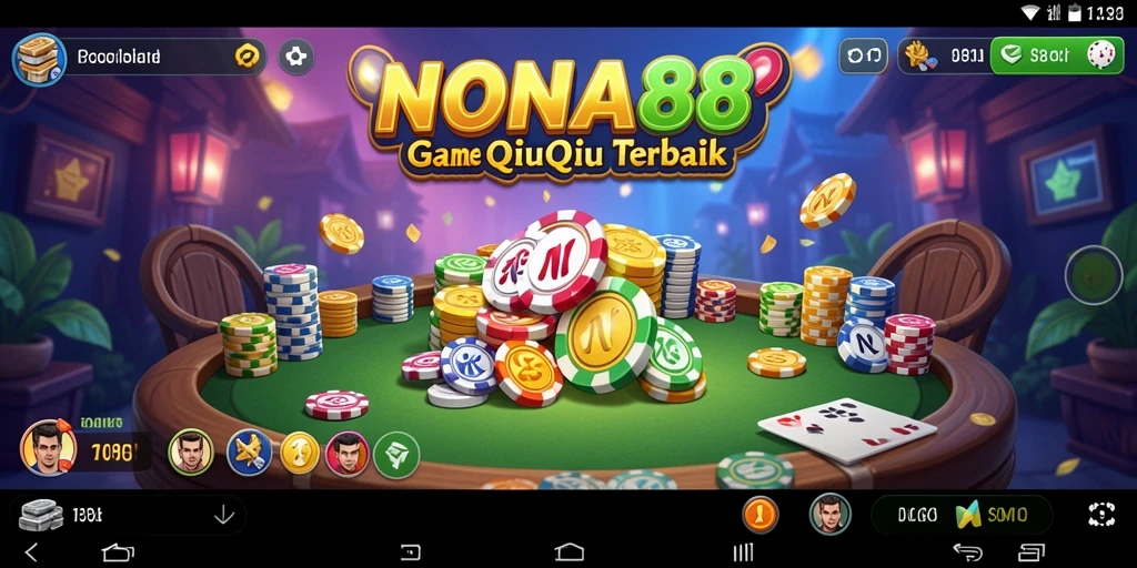 Tangkapan layar <strong>NONA88</strong> menunjukkan gameplay seru dalam permainan QiuQiu.