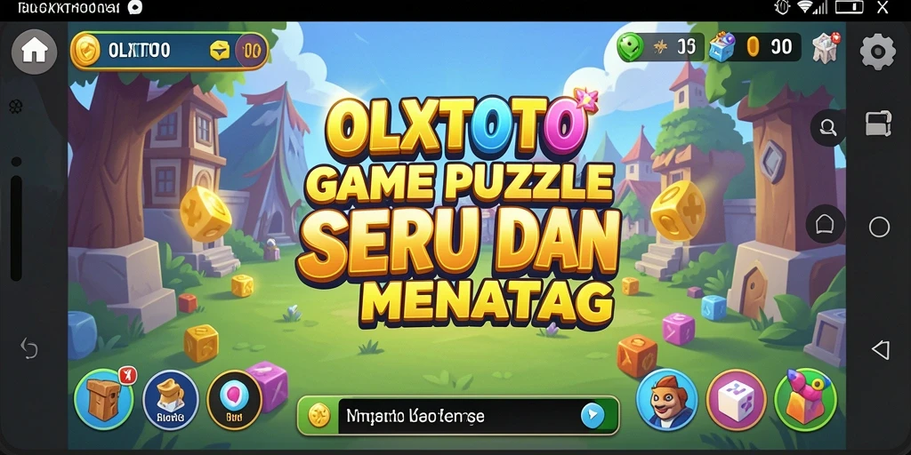 Tampilan gameplay OLXTOTO yang penuh warna dan menantang.