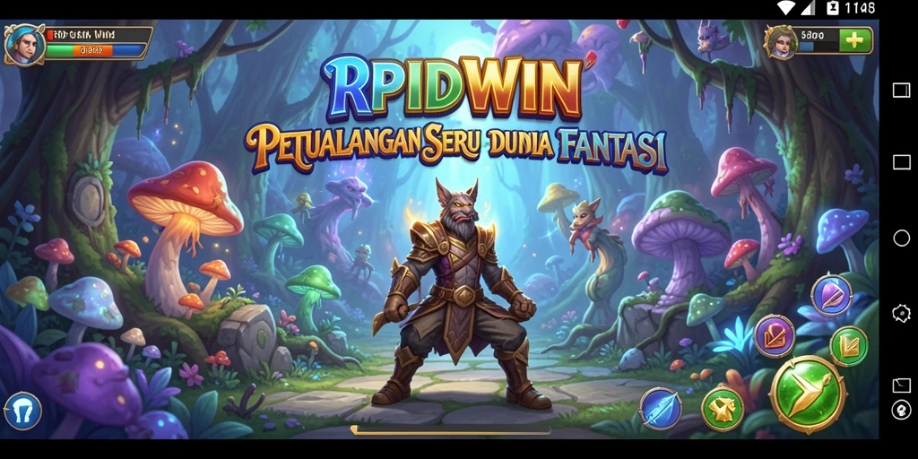 Screenshot gameplay RPIDWIN yang menunjukkan aksi petualangan seru.