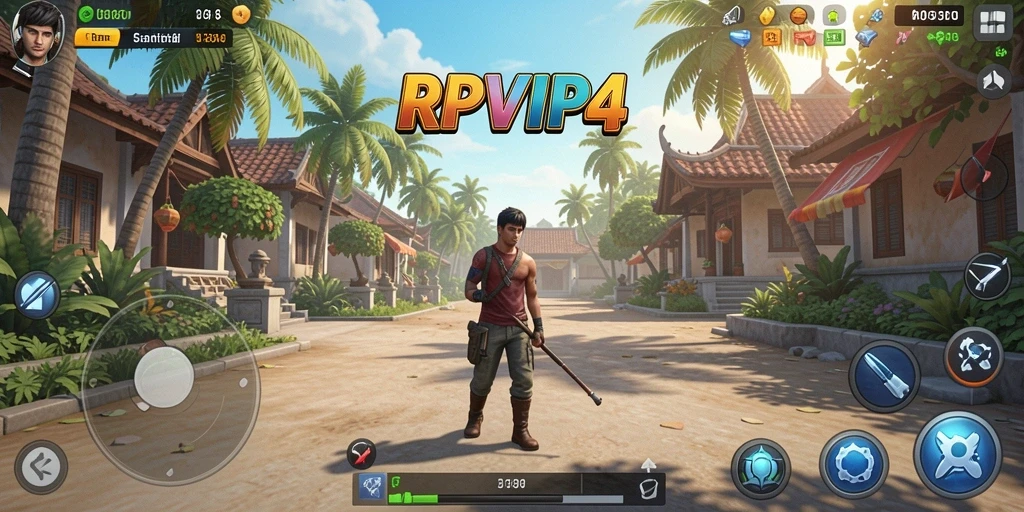 Screenshot gameplay RPVIP4 yang menampilkan keseruan bermain.
