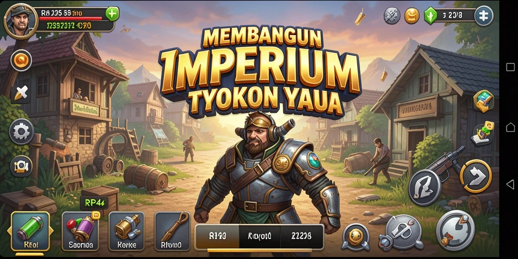 Tampilan menarik dari gameplay RR44 yang seru dan menantang.