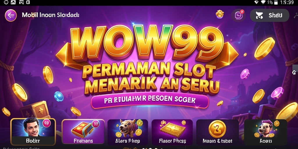 Tangkapan layar gameplay WOW99 yang menampilkan keseruan Slot.